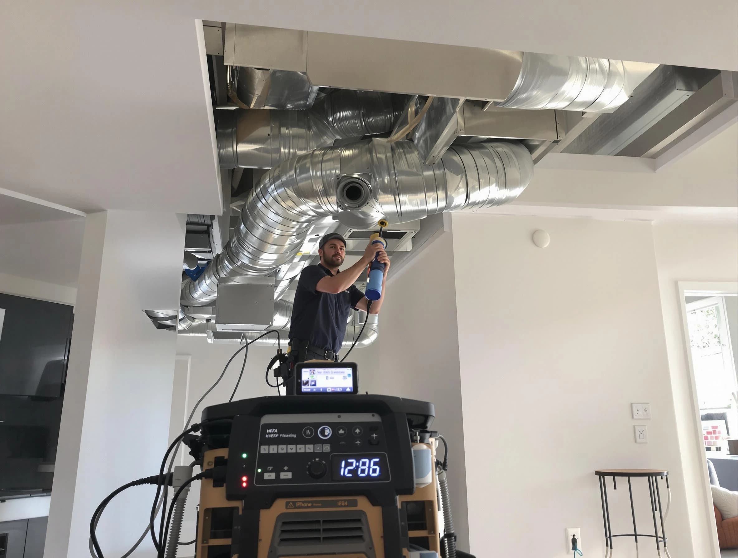 Advanced pure air duct cleaning by Woodstock Air Duct Cleaning in Woodstock